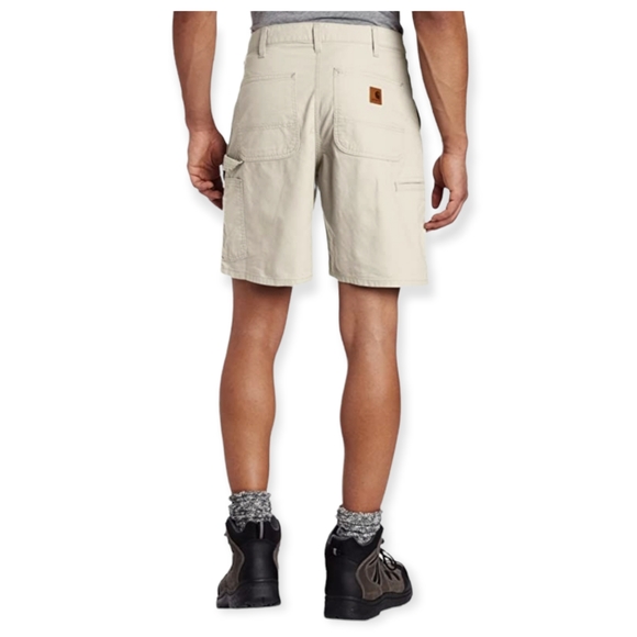 Carhartt Other - Carhartt Men's 8.5" Canvas Utility Work Short Size 34 Style B144 Putty NWT!